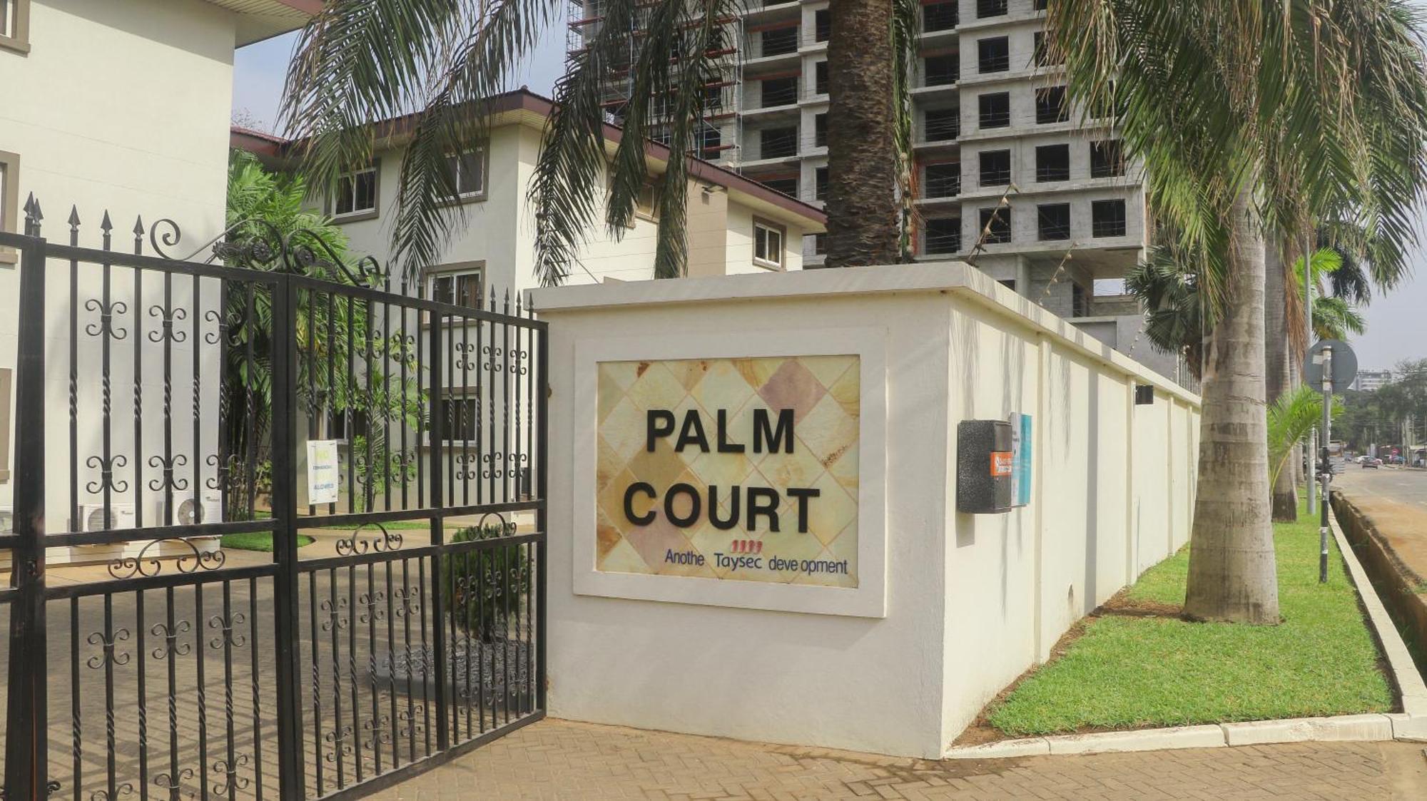 Palm Court Apartment Accra Exterior foto